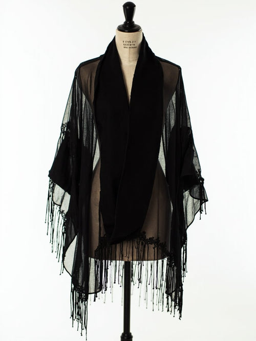 Cardigan Mesh | Cardi Oversized em Mesh Dourado